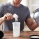 Whey Protein In Milk Or In Water!
